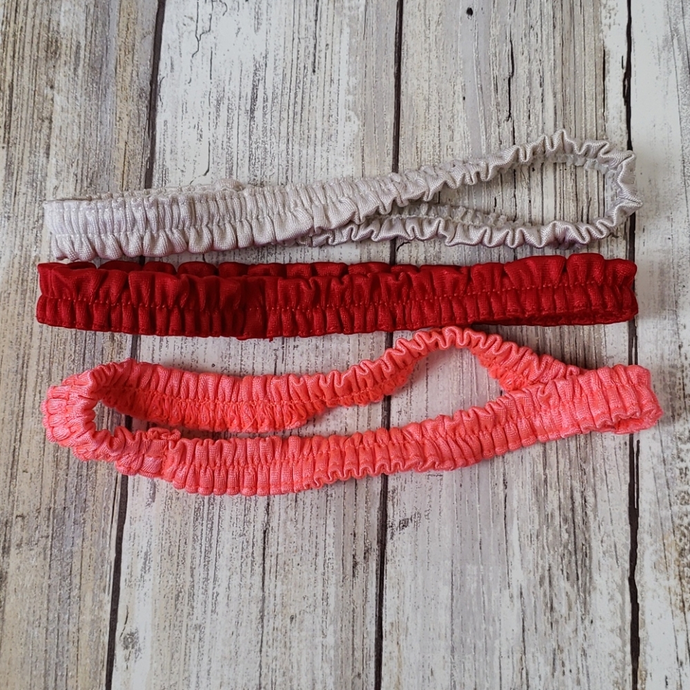 Set of 3 leg garters